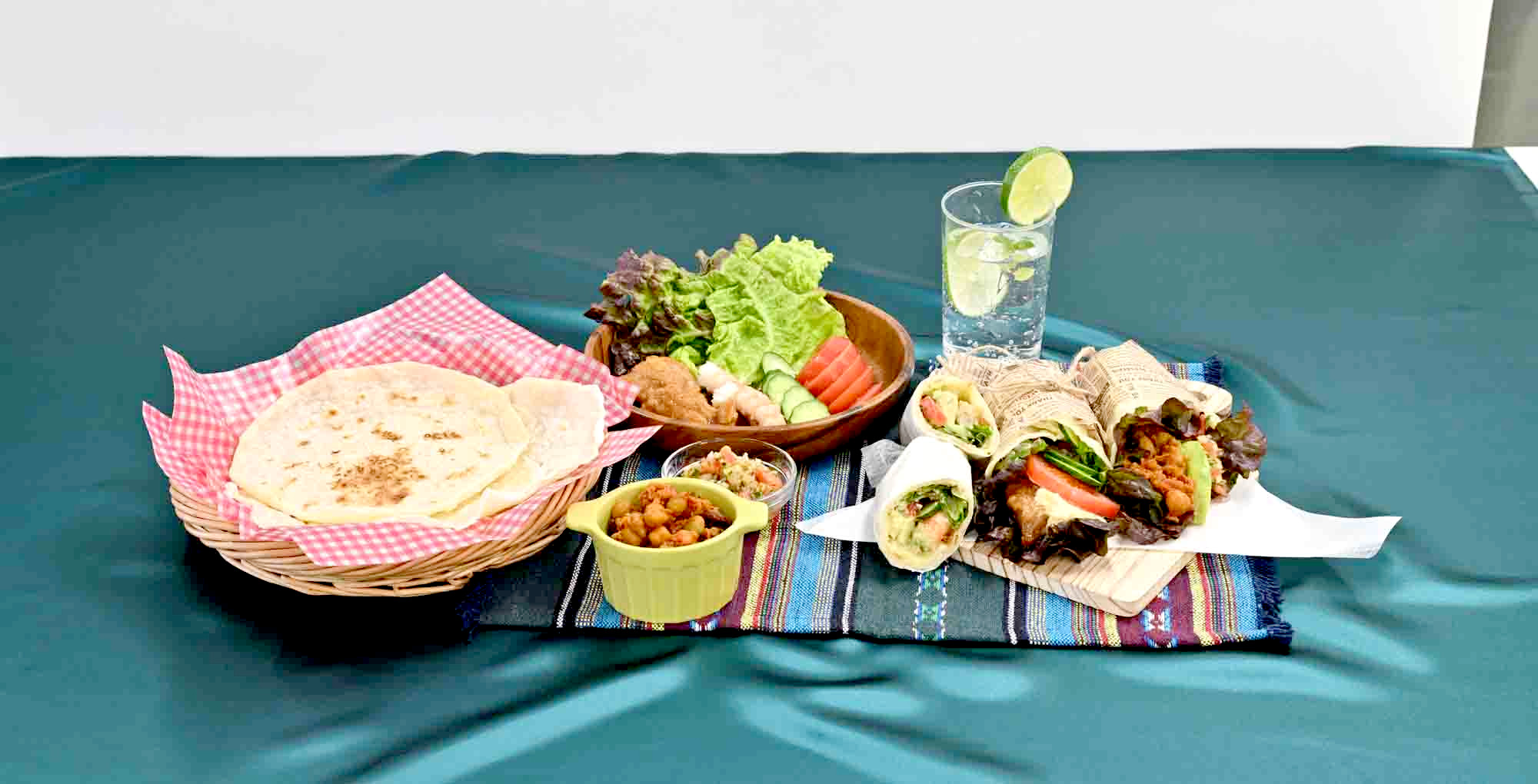 世界の料理～メキシコ～：ラップサンド